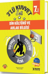 İşleyen Zeka Yayınları 7. Sınıf Din Kültürü ve Ahlak Bilgisi 3`lü Kuvvet Serisi Seti - İşleyen Zeka Yayınları
