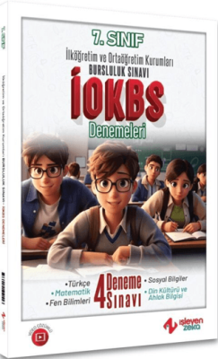 İşleyen Zeka Yayınları 7. Sınıf İOKBS 4 lü Deneme - 1