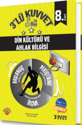 İşleyen Zeka Yayınları 8. Sınıf Din Kültürü ve Ahlak Bilgisi 3 lü Kuvvet Serisi Seti - İşleyen Zeka Yayınları