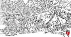 İstanbul Adalar Tuval Boyama - Boyanabilir Kanvas Tablo - EDAM