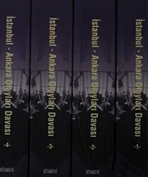 İstanbul - Ankara Olayları Davası 4 Kitap Takım - Kitabevi Yayınları