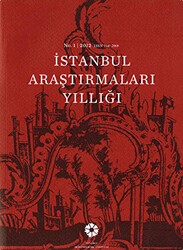İstanbul Araştırmaları Yıllığı No: 1 - 2012 - İstanbul Araştırmaları Enstitüsü