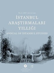 İstanbul Araştırmaları Yıllığı No: 6 - 2017 - İstanbul Araştırmaları Enstitüsü
