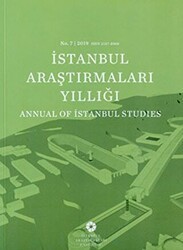 İstanbul Araştırmaları Yıllığı No: 7 - 2019 - İstanbul Araştırmaları Enstitüsü