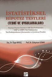 İstatistiksel Hipotez Testleri - Gazi Kitabevi