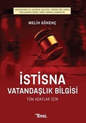 İstisna Vatandaşlık Bilgisi Tüm Adaylar İçin - Temsil Kitap