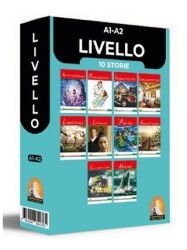 İtalyanca Hikaye 10’lu Hikaye Seti Kutu Tanıtım A1-A2 Seviyelerinde - Kapadokya Yayınları