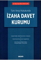 İzaha Davet Kurumu - Seçkin Yayıncılık