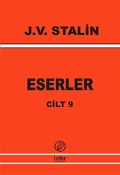 J. V. Stalin Eserler Cilt: 9 - İnter Yayınları