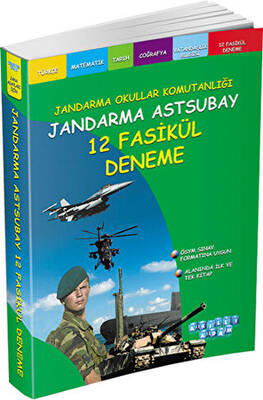 Jandarma Astsubay 12 Fasikül Deneme Sınavı - 1
