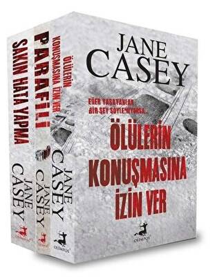 Jane Casey Polisiye Set 1 3 Kitap Takım
