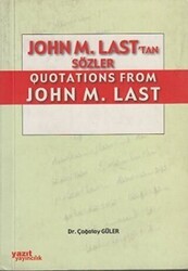 John M. Last`tan Sözler - Quotations From John M. Last - Yazıt Yayıncılık