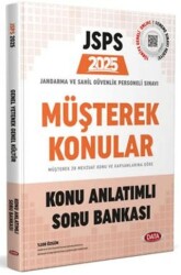 JSPS Müşterek Konular Konu Anlatımlı Soru Bankası - Data Yayınları