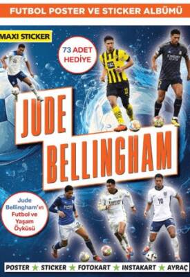 Jude Bellingham Poster ve Sticker Albümü 009 - 1
