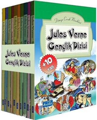 Jules Verne Gençlik Dizisi 10 Kitap Takım