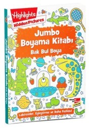 Jumbo Boyama Kitabı Bak Bul Boya - Dikkat Atölyesi Yayınları