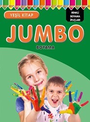 Jumbo Boyama - Yeşil Kitap - Parıltı Yayınları