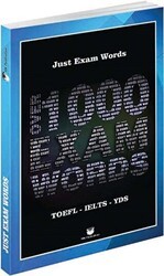 Just Exam Words - TOEFL, KPDS, ÜDS, IELTS, YDS - MK Publications