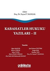 Kabahatler Hukuku Yazıları - 2 - On İki Levha Yayınları