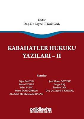 Kabahatler Hukuku Yazıları - 2 - 1