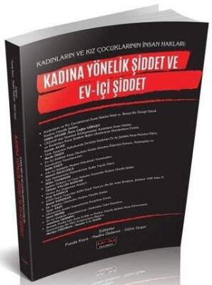 Kadına Yönelik Şiddet ve Ev İçi Şiddet - 1