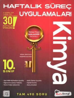 10. Sınıf Kimya KOD 30 Deneme - 1