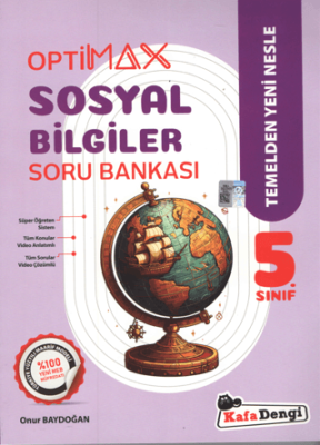 Kafa Dengi Yayınları 5. Sınıf 2025 Optimax Sosyal Bilgiler Soru Bankası - 1