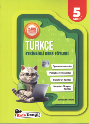Kafa Dengi Yayınları 5. Sınıf 2025 Türkçe Etkinlikli Ders Föyleri - 1