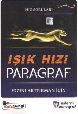 Kafa Dengi Yayınları Işık Hızı Paragraf Soru Bankası - 1