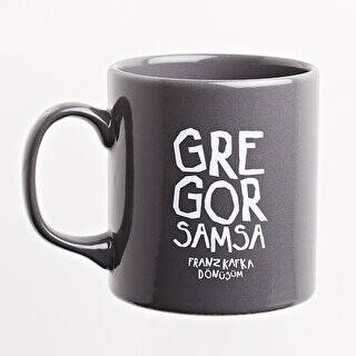 Kafka Dönüşüm Kupa Gri Seramik - 1