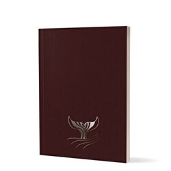 Kalipso 11x15 Bordo Balina Butik Defter - Başka Defter