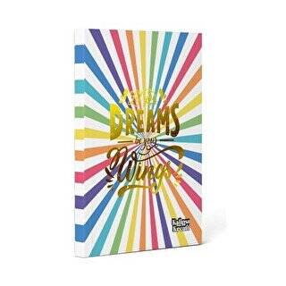 Kalipso 13x19 Dreams Çizgili 192 Sayfa Soft Kapak Butik Defter - 1