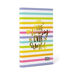 Kalipso 13x19 Memories Çizgili 192 Sayfa Soft Kapak Butik Defter - 1
