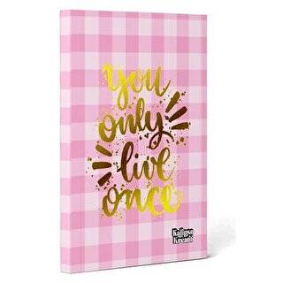 Kalipso 14x20 Live Çizgili 192 Sayfa Sert Kapak Butik Defter - 1