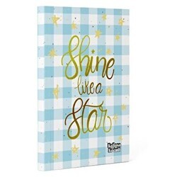 Kalipso 14x20 Star Çizgili 192 Sayfa Sert Kapak Butik Defter - Başka Defter