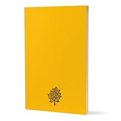 Kalipso 15x22 Hayat Serisi Butik Defter Sarı YK0019 - Başka Defter