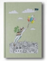 Kalipso Hakan Çapkan 14x20 Balon Çizgili Butik Defter - Başka Defter