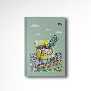 Kalipso Hakan Çapkan 14x20 Huzur Çizgili Butik Defter - 1