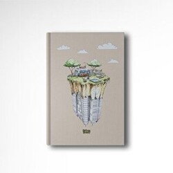 Kalipso Hakan Çapkan 14x20 Karavan Çizgili Butik Defter - Başka Defter