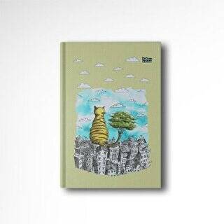 Kalipso Hakan Çapkan 14x20 Sokaklar Çizgili Butik Defter - 1