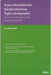 Kamu Hizmetlerinin Gördürülmesine İlişkin Sözleşmeler - Seçkin Yayıncılık