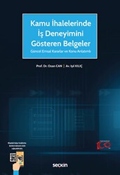 Kamu İhalelerinde İş Deneyimini Gösteren Belgeler - Seçkin Yayıncılık
