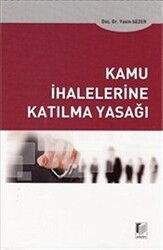 Kamu İhalelerine Katılma Yasağı - Adalet Yayınevi