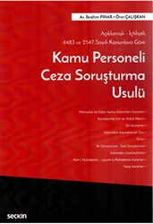 Kamu Personeli Ceza Soruşturma Usulü - Seçkin Yayıncılık