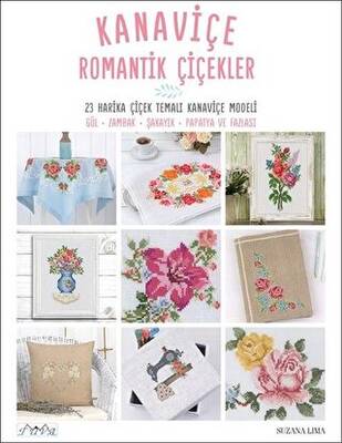 Kanaviçe Romantik Çiçekler - 1