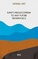 Kant‘s Prolegomena To Any Future Metaphysics - Gece Kitaplığı