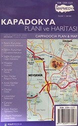 Kapadokya Planı ve Haritası - MepMedya Yayınları