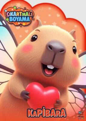 Kapibara Zamanı – Çıkartmalı Boyama Kitabı - 1