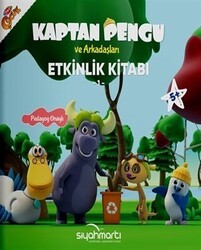 Kaptan Pengu ve Arkadaşları - Etkinlik Kitabı 5+ Yaş - Burhan Yayınları