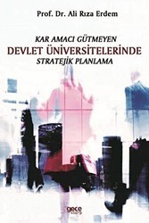 Kar Amacı Gütmeyen Devlet Üniversitelerinde Stratejik Planlama - Gece Kitaplığı